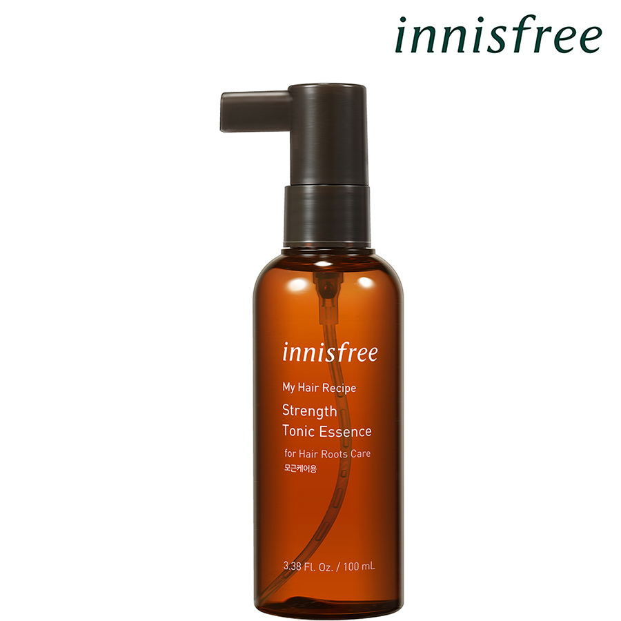 Xịt dưỡng tóc innisfree My Hair Recipe Strength Tonic Essence For Hair Roots Care 100ml