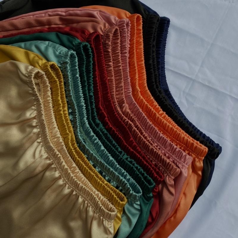 COMBO 5 QUẦN ĐÙI LỤA NỮ SATIN, CÓ BIGSIZE