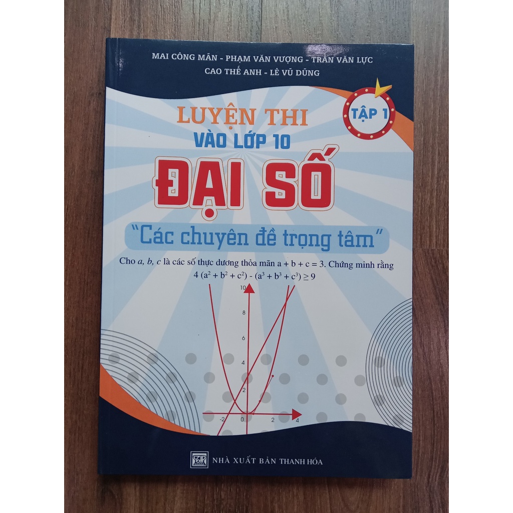 Sách - Combo Luyện thị vào lớp 10 Đại Số + Hình học - các chuyên đề trọng tâm tập 1 + 2