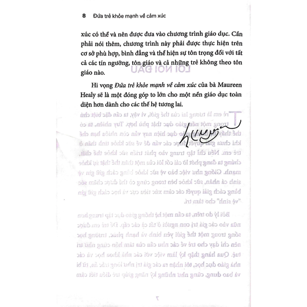 Sách Đứa trẻ khỏe mạnh về cảm xúc