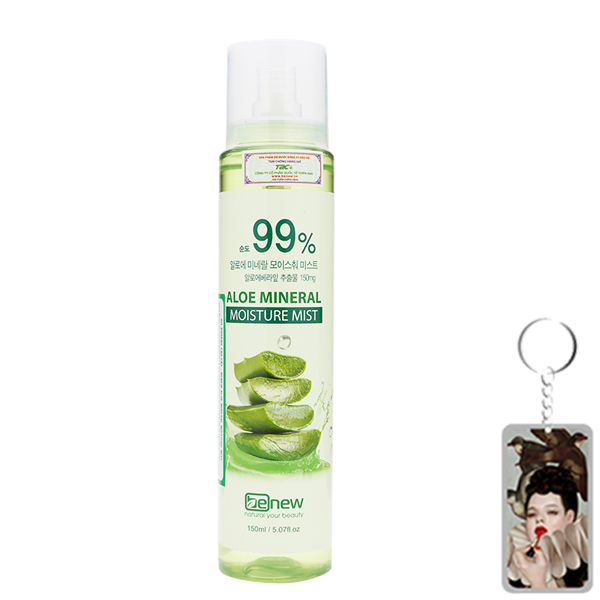Xịt khoáng dưỡng ẩm Benew Aloe Miniral Hàn Quốc 150ml