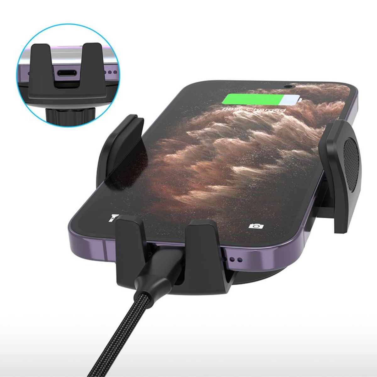 Giá đỡ điện thoại gắn khe gió CHOETECH H066 dùng trên ô tô
