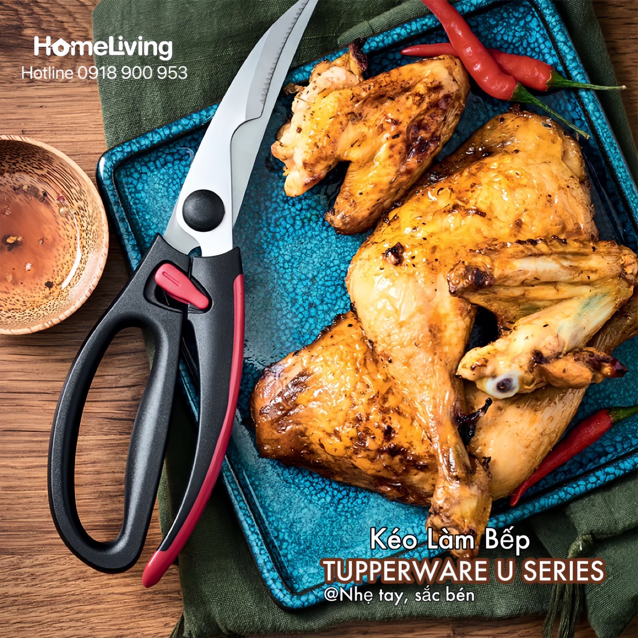 Kéo Tupperware U Series
