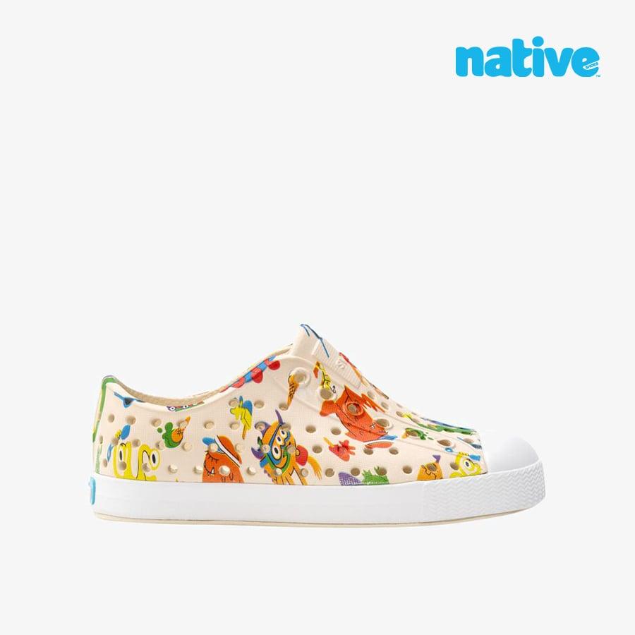 Giày Lười Trẻ Em Unisex NATIVE Jefferson Print Junior