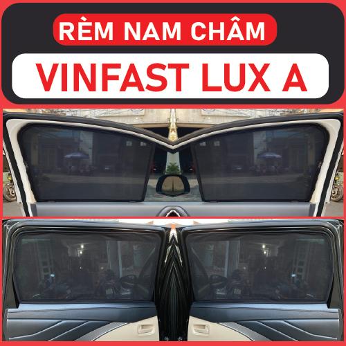 Rèm Che Nắng Nam Châm Xe Vinfast Lux A Bộ 4 tấm chắn nắng chuẩn form xe, nam châm hút mạnh