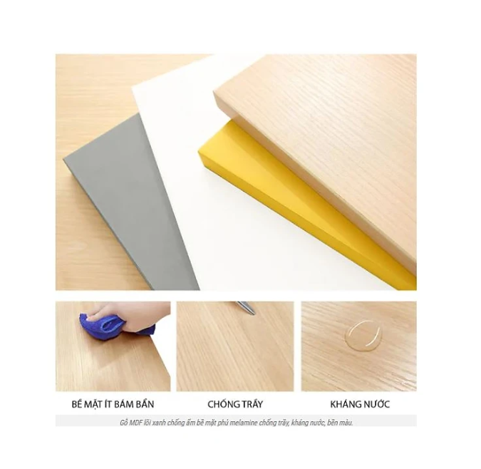 Kệ Gỗ Treo Tường 2 Tầng 2 Cánh Tủ Màu Trắng và Sồi Tundo CTKT413 KT 120x65x24cm