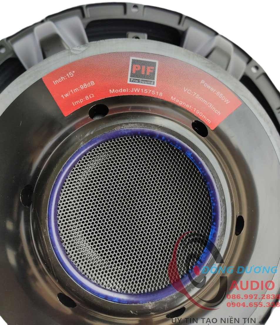 LOA BASS 40 PIF AUDIO ĐÍT LỒI - TỪ 190 CÔN 75 GÂN VẢI MÀNG CHỐNG THẤM - HÀNG NHẬP KHẨU - CỦ LOA 4 TẤC - LOA FUN 4 TẤC