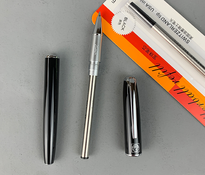 Ruột bút bi có ren xoáy cho các dòng bút Picasso – Trơn mượt đầu bi 0.5mm