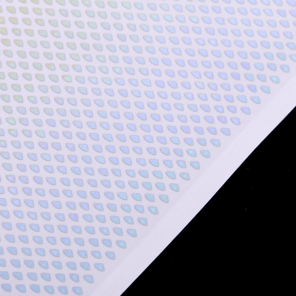 5pcs Waterproof Fishing Lure Scale Holographic Tape Fly Tying Materials S