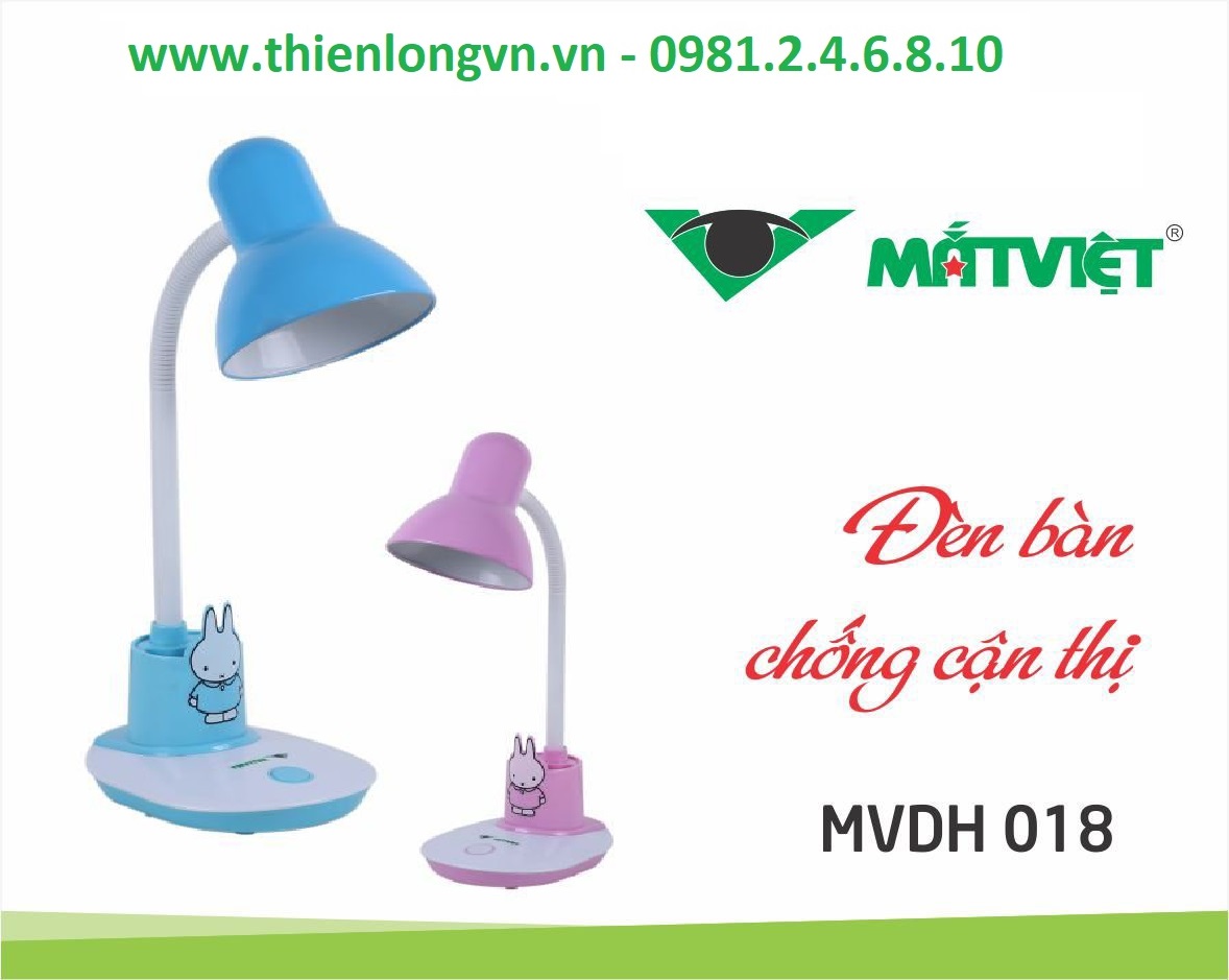 Đèn bàn  Mát Việt MVDH 018 hồng