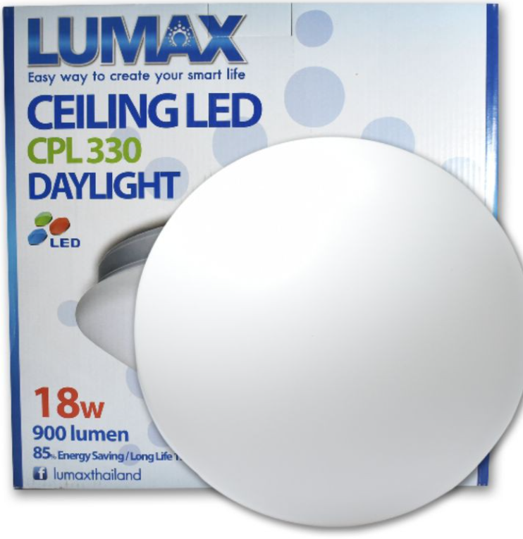 ĐÈN ỐP TRẦN LUMAX, CPL330, CHUYỂN ĐỔI MÀU 3IN1, SƠN KHUNG THÉP