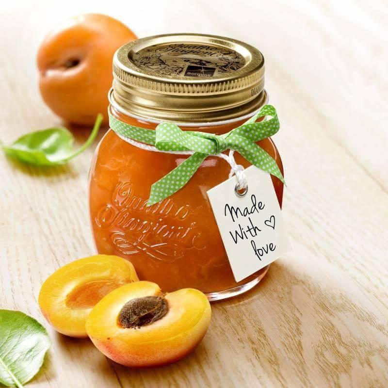 ITALY-Hũ đựng sữa chưa, yaout bằng thủy tinh Quattro Stagioni - Bormioli Rocco