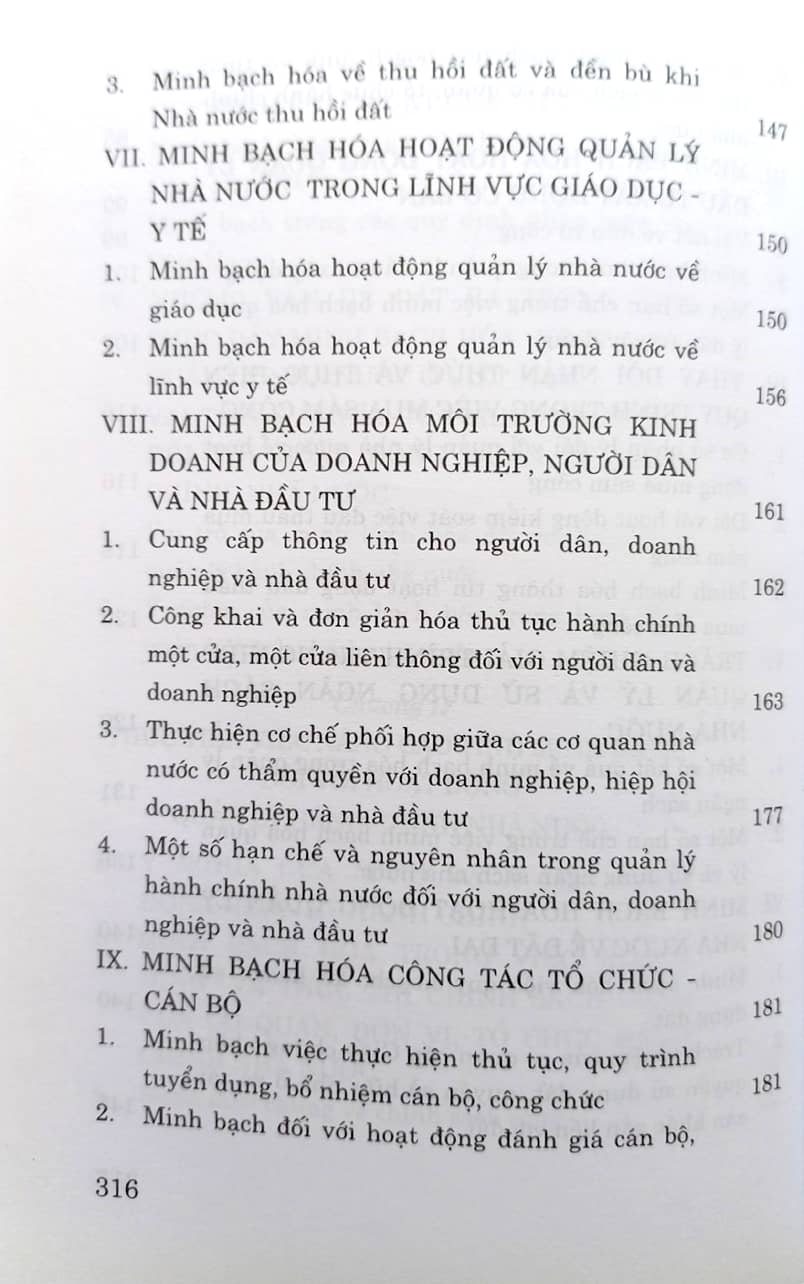 Vấn đề minh bạch hóa hoạt động quản lý hành chính Nhà nước ở Việt Nam hiện nay