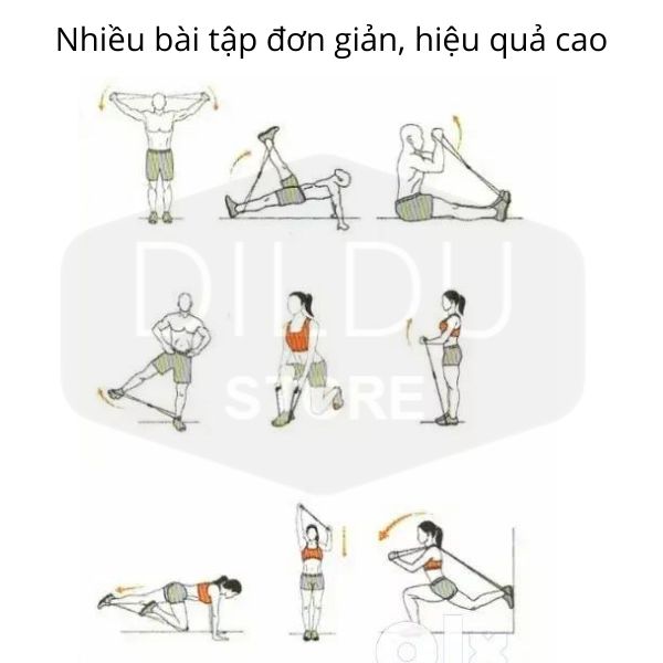 Dây Tập Phục Hồi Chức Năng, Chống Gù Lưng, Luyện Mở Vai - Nhỏ Gọn, Tập Ở Mọi Nơi - BIGBULL