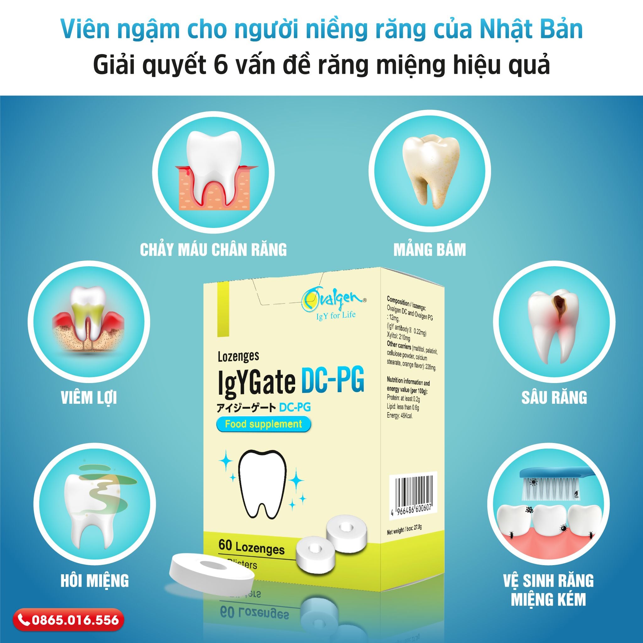 Viên ngậm IgYgate DC - PG