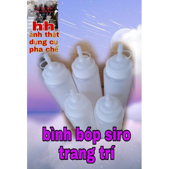 Bình bơm siro tay cầm 500ml, 650ml