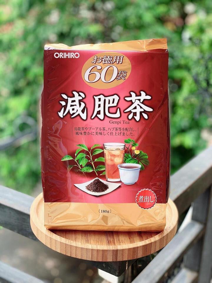 Trà Genpi Tea Orihiro Nhật Bản 60 Gói/ Túi Hàng Chính Hãng