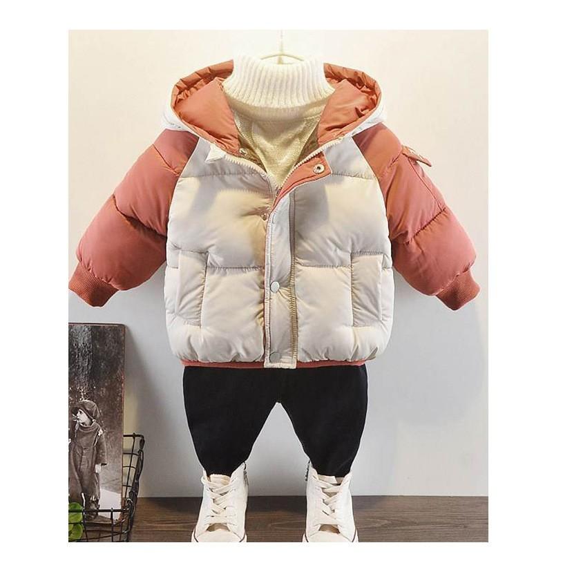 Áo khoác phao siêu ấm - áo đại hàn cho bé trai, bé gái - hàng Quảng Châu