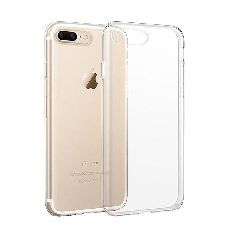 Ốp lưng cho iPhone 7 Plus / 8 Plus Silicon Vucase trong suốt, chống va đập, chống trầy xước, chống nước, bảo vệ toàn diện - hàng nhập khẩu
