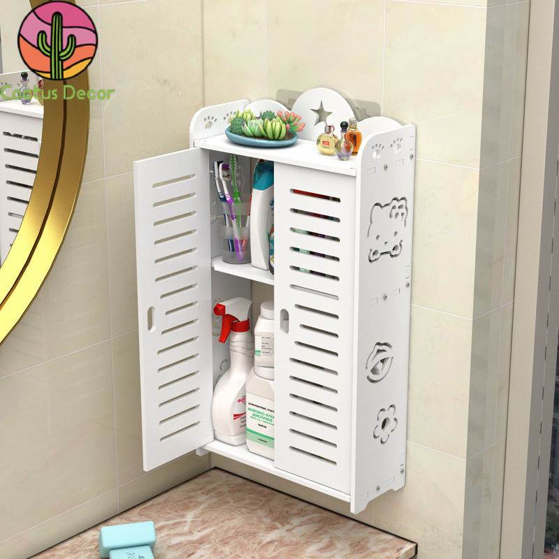 Tủ - Kệ treo Đa Năng 2 tầng nhà tắm Chống Nước, Chịu Lực Tốt