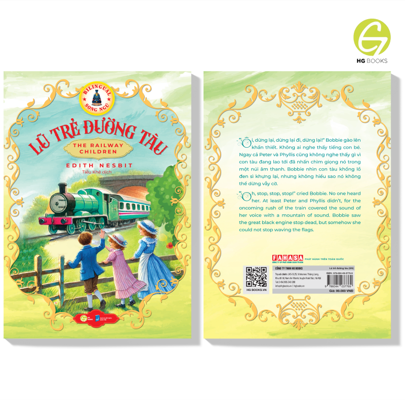 Lũ trẻ đường tàu - Sách song ngữ kinh điển, có note từ vựng tặng kèm file nghe - HG Books