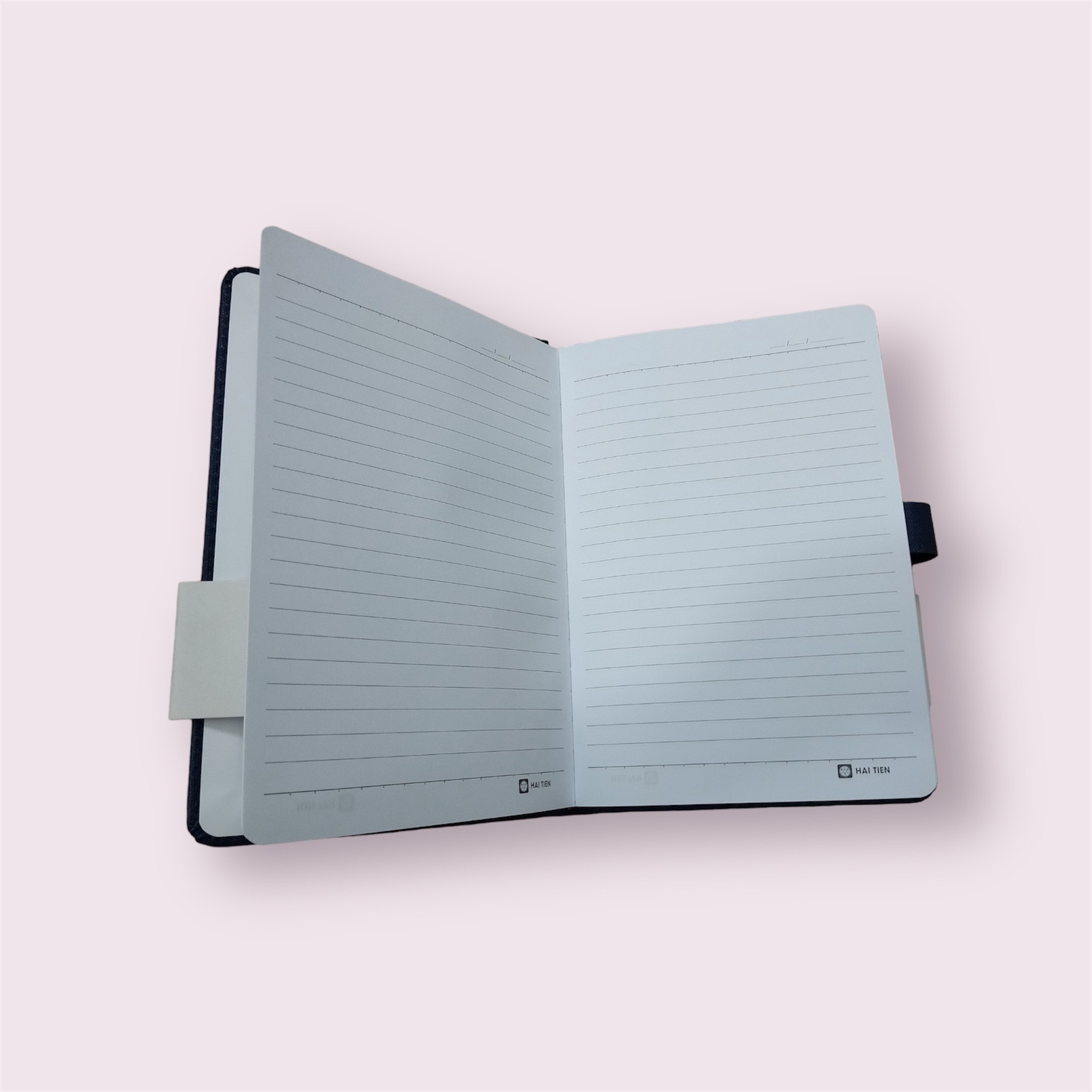 Sổ bìa da cao cấp SUMMIT 6 khuy bấm nam châm 200 trang 8427 - Kích thước: 150x210mm (Khổ A5 - HẢI TIẾN)