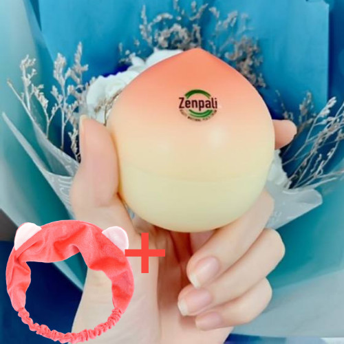 Kem Đào Hồng Phấn Zenpali Giúp Dưỡng Da, Trắng Hồng Beauty Whitening Peach Cream, Tặng Kèm Băng Đô Thời Trang