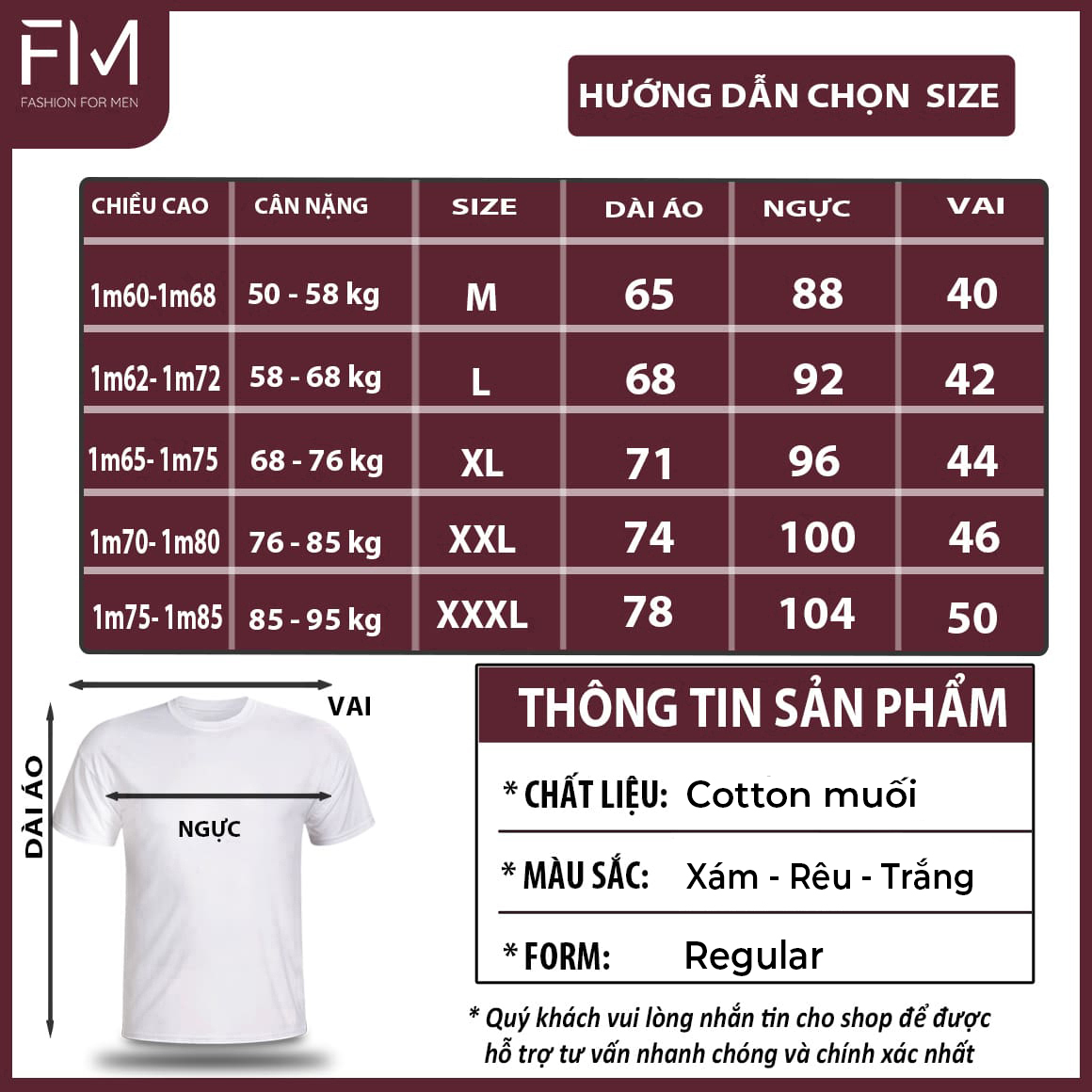 Áo thun ngắn tay nam, chất thun COTTON thấm hút tốt, họa tiết thêu TOKYO - FORMEN SHOP - FMTD158