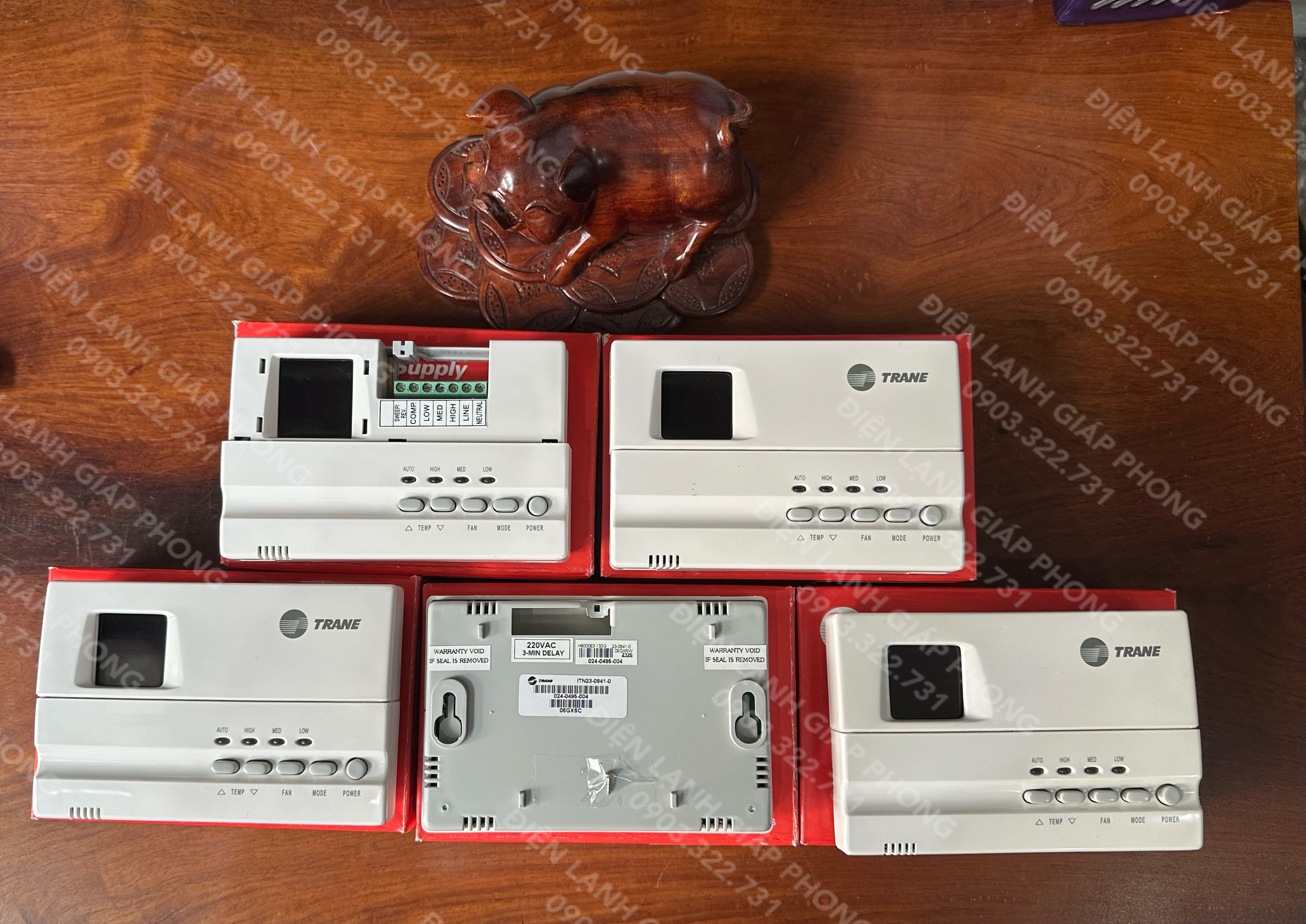 Thermostat điều khiển Trane 1 comp Model ITN23-0841-0 P/N 024-0495-004 - Hàng chính hãng