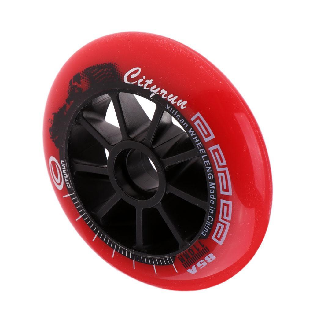 6x Inline Skate Wheels Fashion Skating Accessory Skating Wheels 3 Colors Fashion And Simple Design