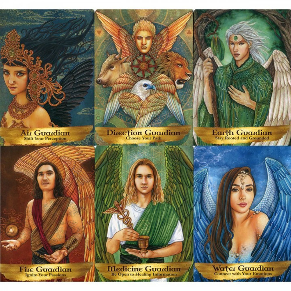 Bài Oracle Angels And Ancestors 55 Lá Bài Tặng File Tiếng Anh Và Đá Thanh Tẩy B5