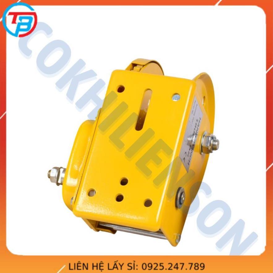 Tời quay tay tự khóa 2600LBS, tời quay tay tải kéo 1180kg, tải nâng 400kg có cáp móc, cáp thép 6 ly dài 20 mét