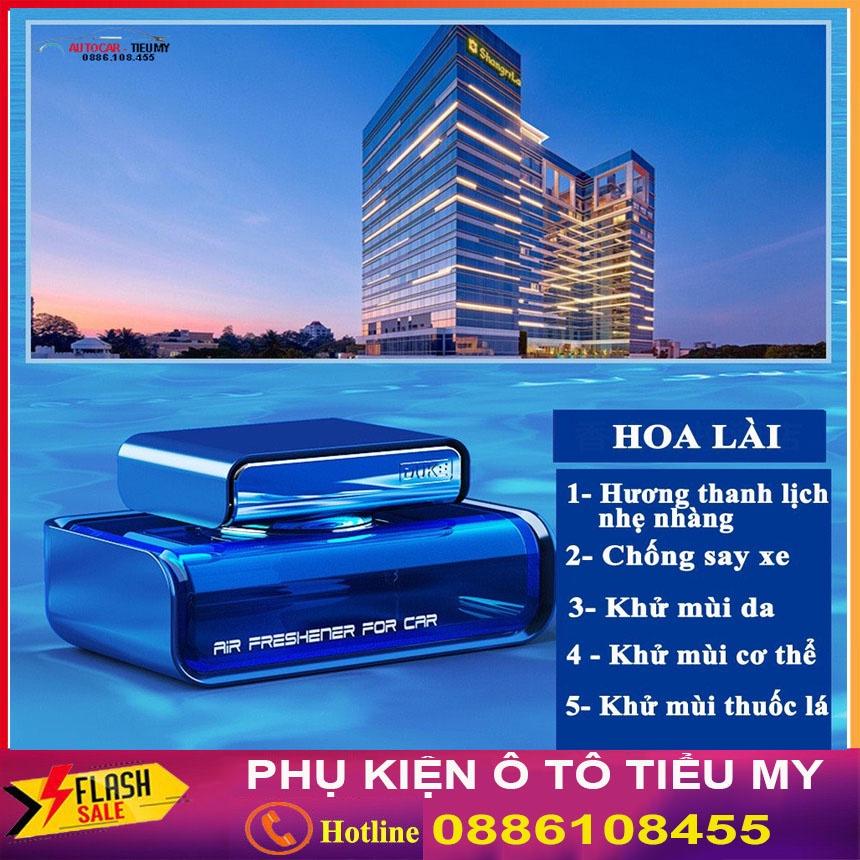 Nước hoa dầu thơm ô tô xe hơi cao cấp DUKE chiết xuất hoàn toàn từ thiên nhiên khử mùi chống say xe đặt taplo