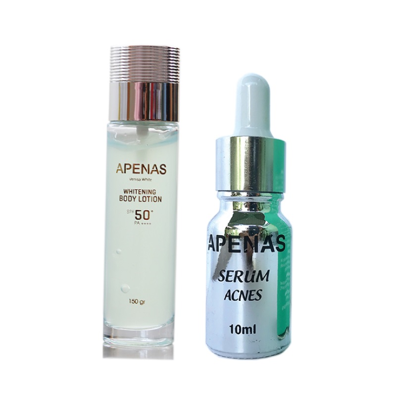 Combo 2 món : Serum ngừa mụn + Serum chống nắng dưỡng trắng da Apenas