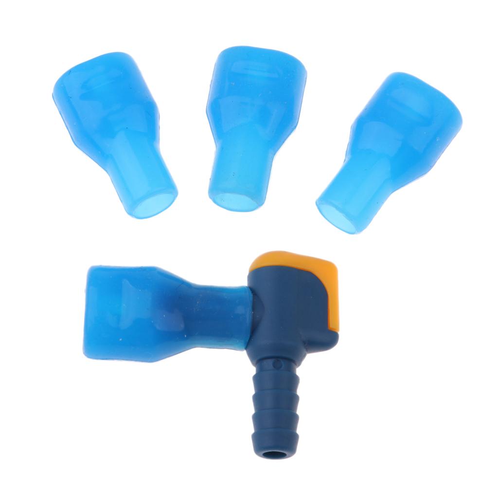 2x3pcs Drink Tube Bite Valve Hydration Pack Water Bladder Mouth Piping Nozzle