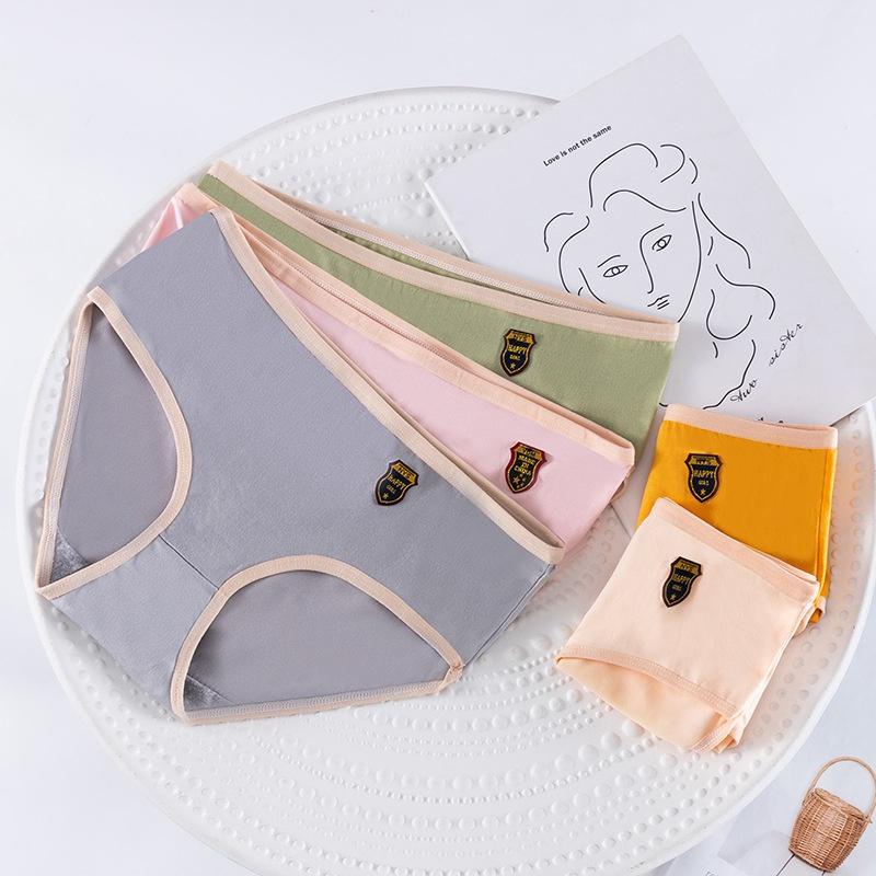 Quần lót nữ cotton hình con gấu xinh xắn 003