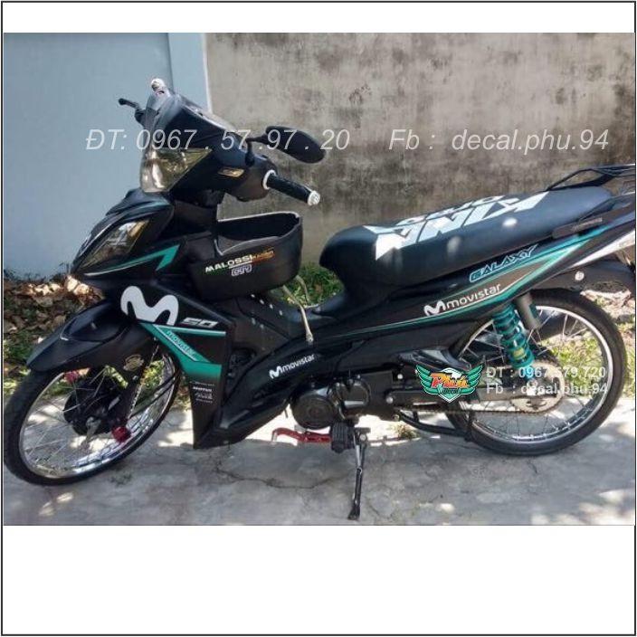 Tem Rời Galaxy đen xanh Ngọc lục bảo