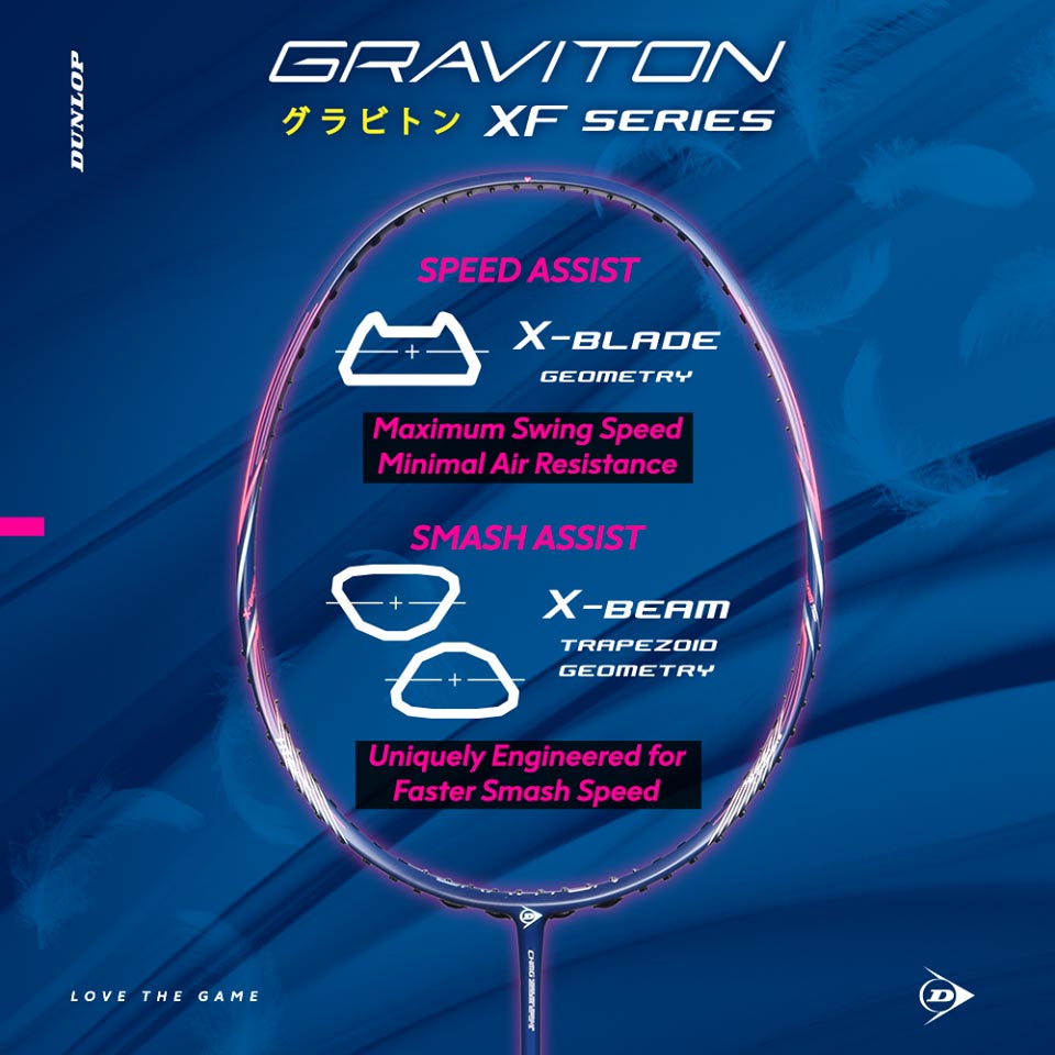 Vợt cầu lông Dunlop GRAVITON XF83