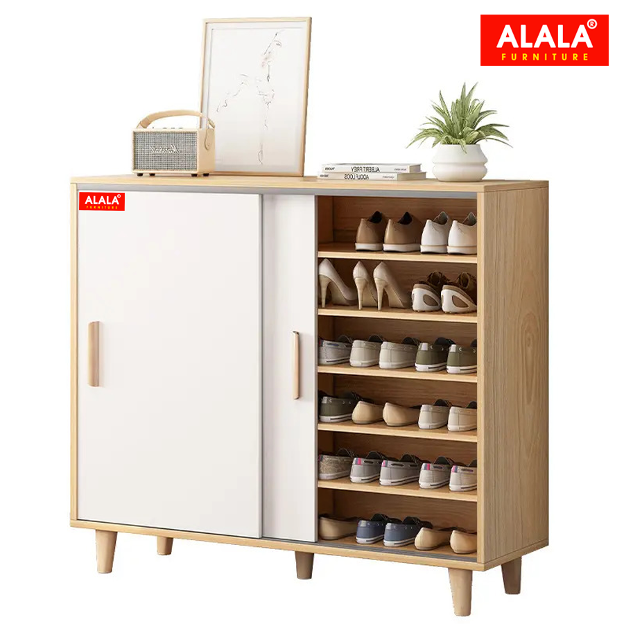 Tủ giày ALALA622 Gỗ HMR chống nước - www.ALALA.vn - 0939.622220