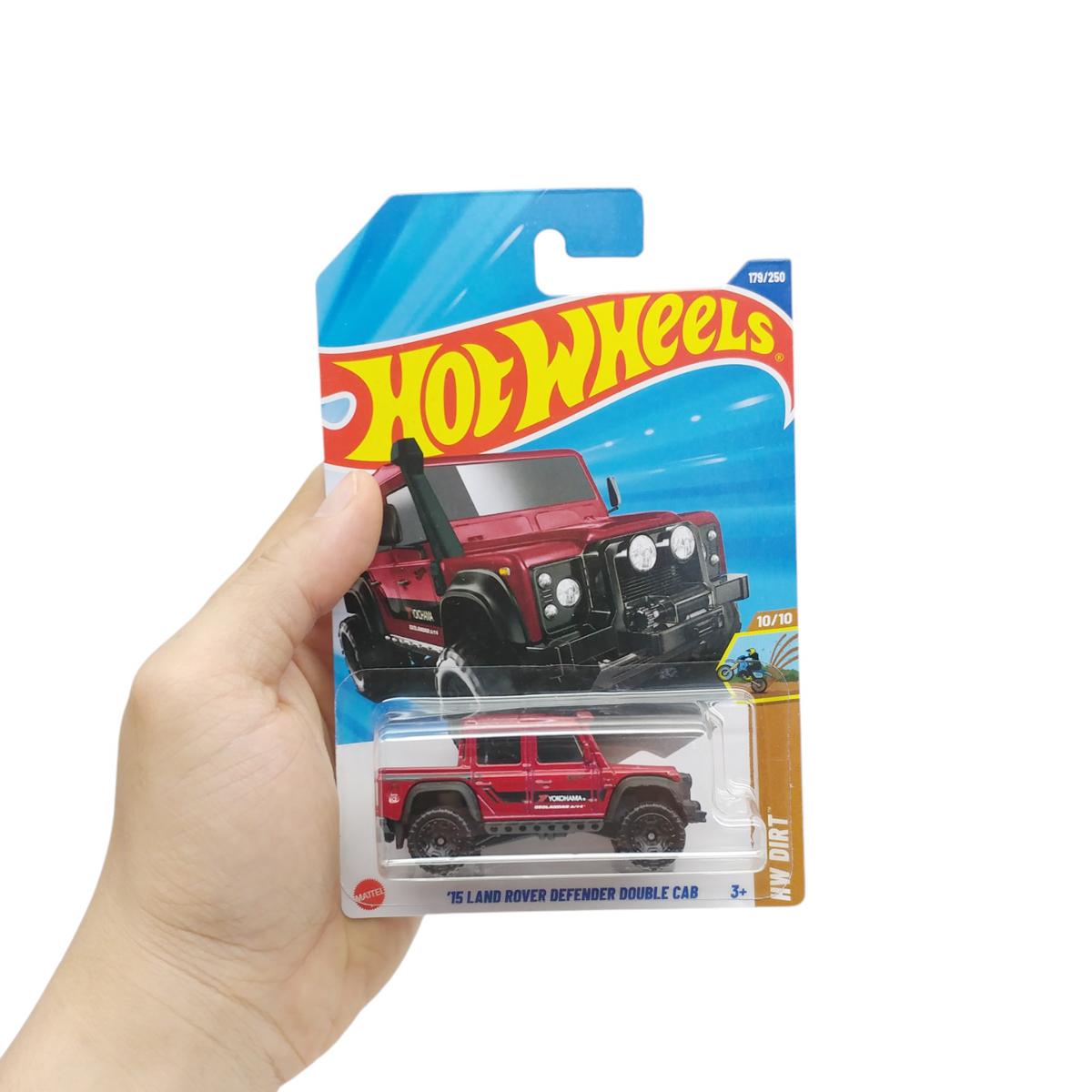 Siêu Xe Hot Wheels C4982 - 179/250 - 15 Land Rover Defender Double Cab