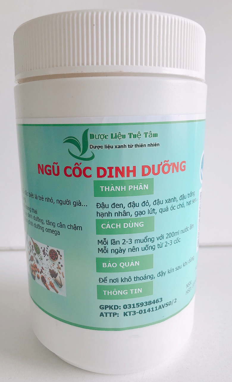 Ngũ Cốc Dinh Dưỡng - Ngũ Cốc Lợi Sữa - Sản phẩm an toàn phù hợp với mọi người  - Hủ 500gr