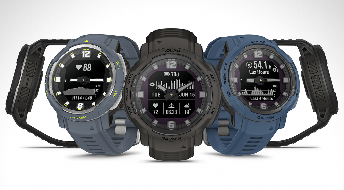 Đồng hồ thông minh Garmin Instinct Crossover_Mới, hàng chính hãng