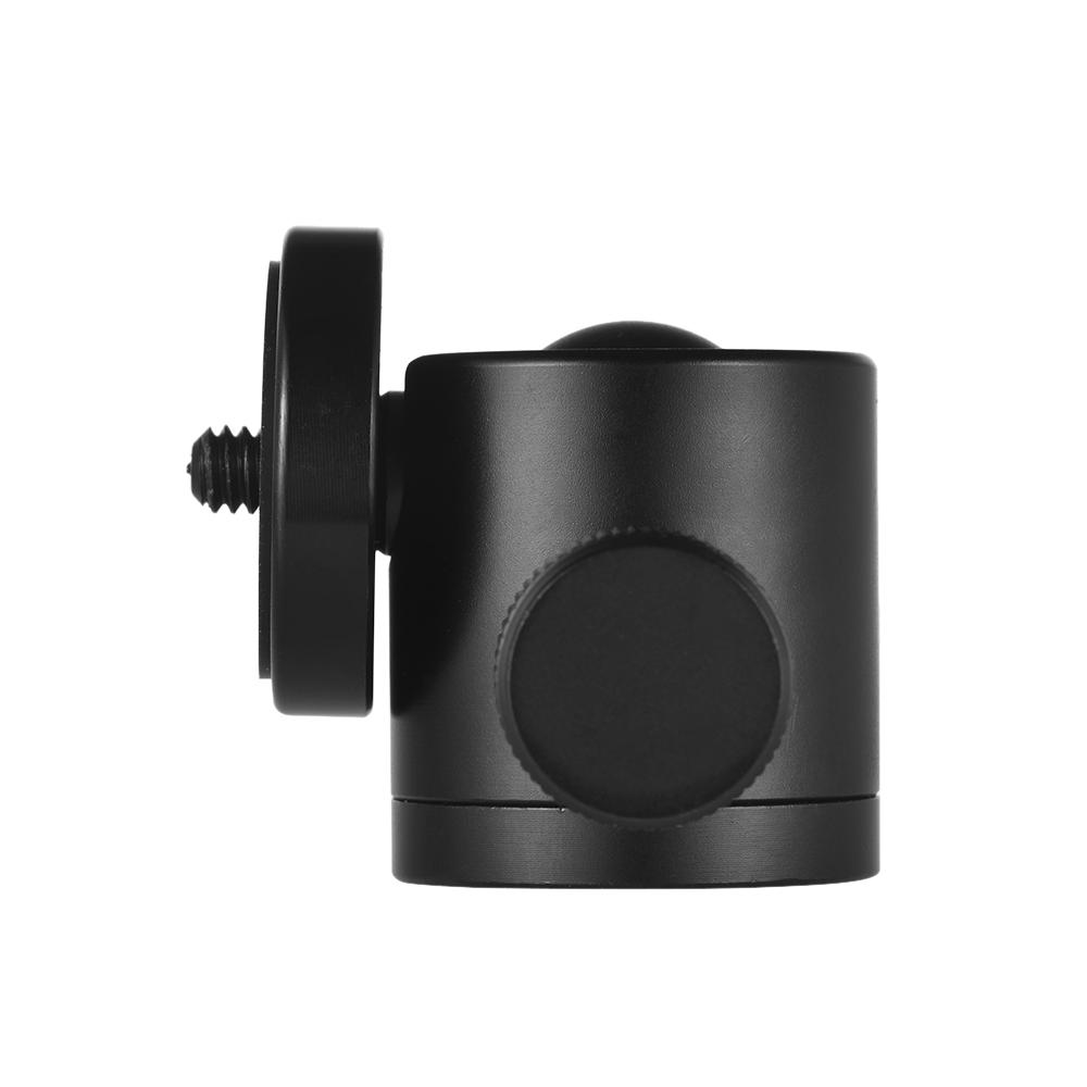 Giá đỡ máy ảnh có đầu xoay mini với ren 1/4 inch cho chân máy