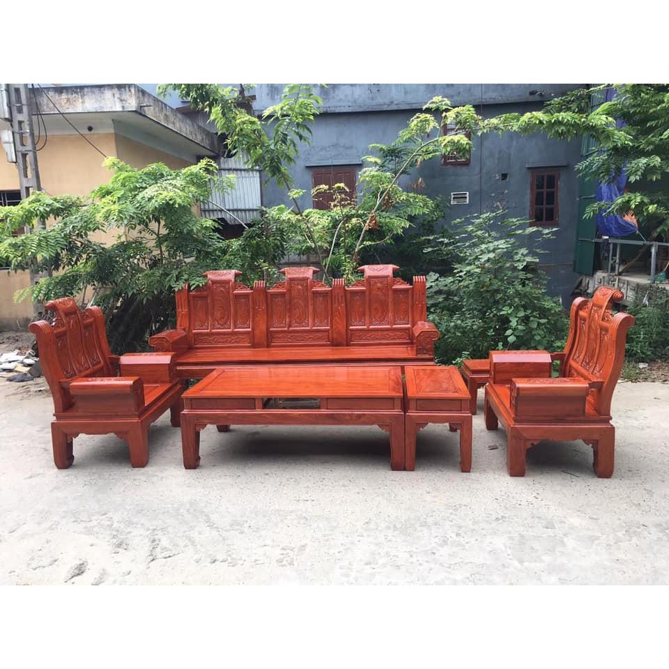 Bộ bàn ghế Âu Á Gỗ Hương Đá