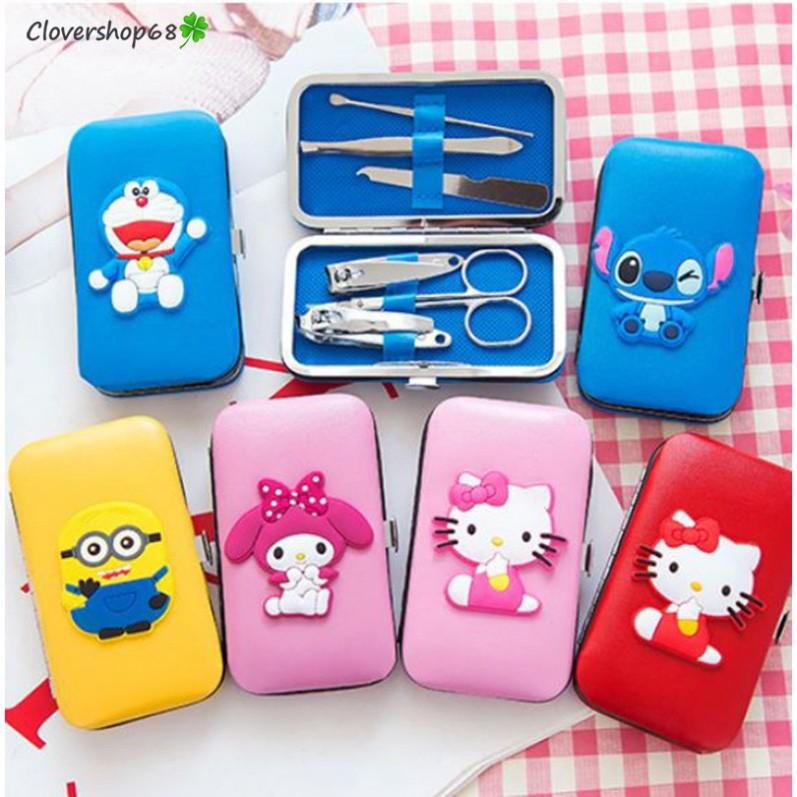 Bộ dụng cụ làm móng hoạt hình 6 món