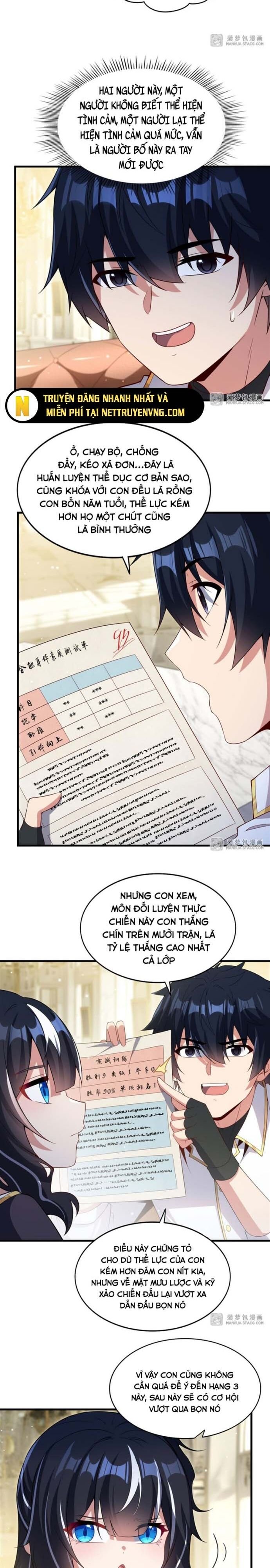 câm miệng đi ác long, ta không muốn trông trẻ với ngươi nữa! chapter 23 8