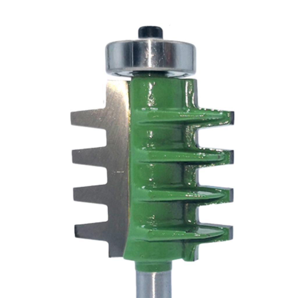 Woodworking Cutter with 8mm Carbide Shank Interlocking