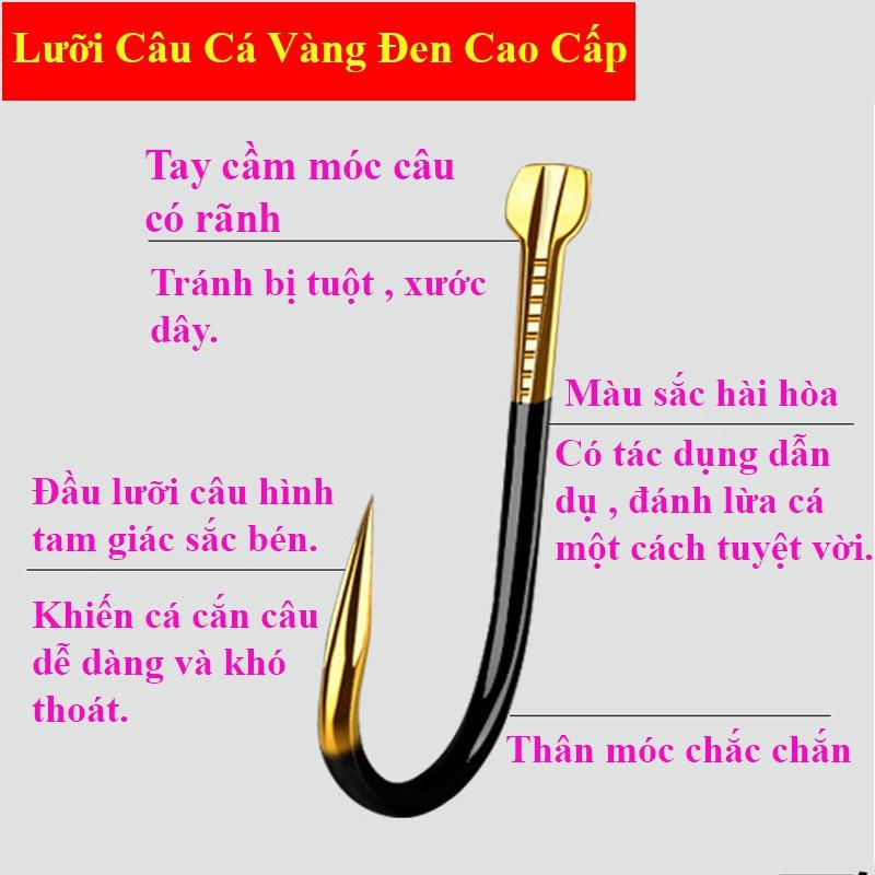 Lưỡi câu cá CJ Seiko -Vỉ 15 Chiếc,lưỡi câu săn hàng siêu cứng -LC19