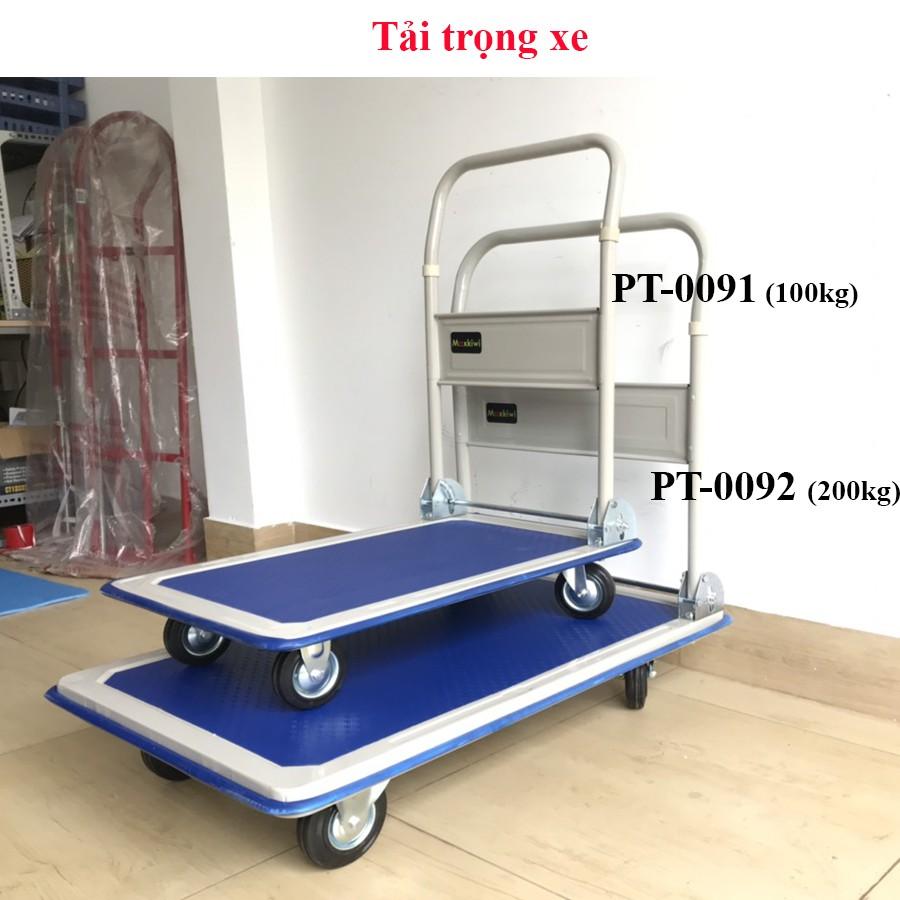 Xe Đẩy Hàng 4 Bánh PT-0091 Tải Trọng 100kg