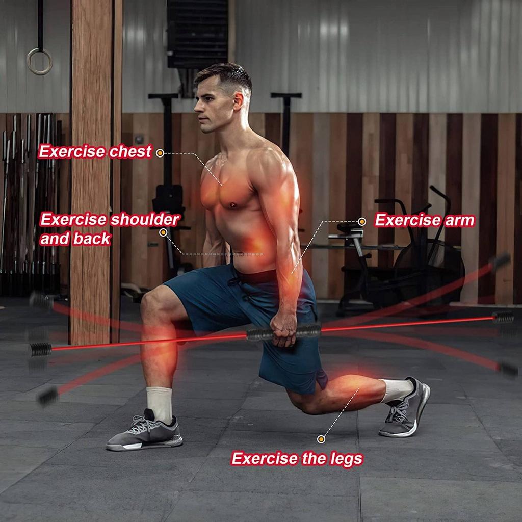 FLEXI BAR Dụng Cụ Tập Gym Đa Năng Có thể tháo rời đếm